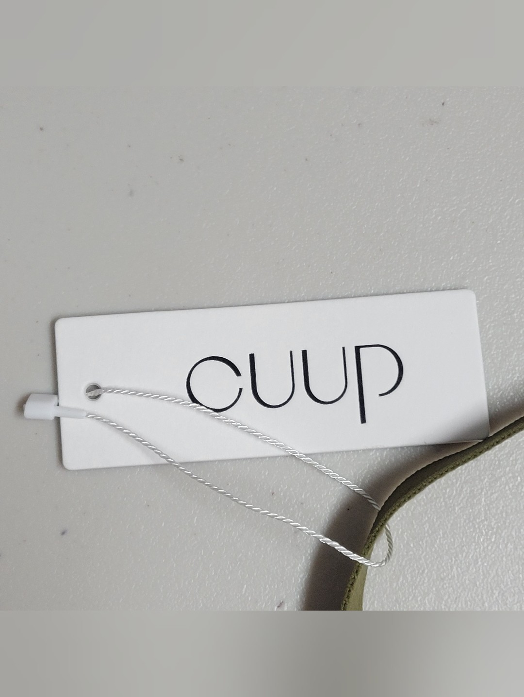 Cuup Nwt The Plunge-Mesh Underwire Bra Size 34b In Moss. — image 3 of 8